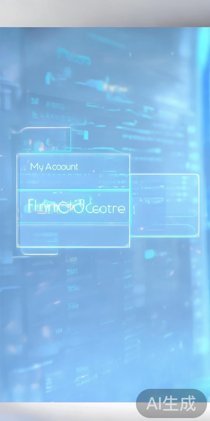 进入“我的账户”或“财务中心”
在主界面找到对应